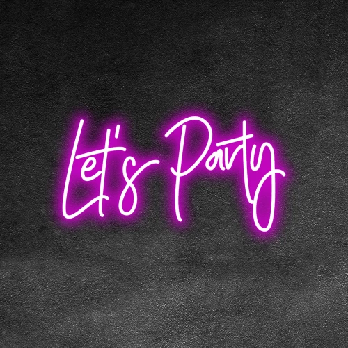 Lets-Party-Neon-Sign